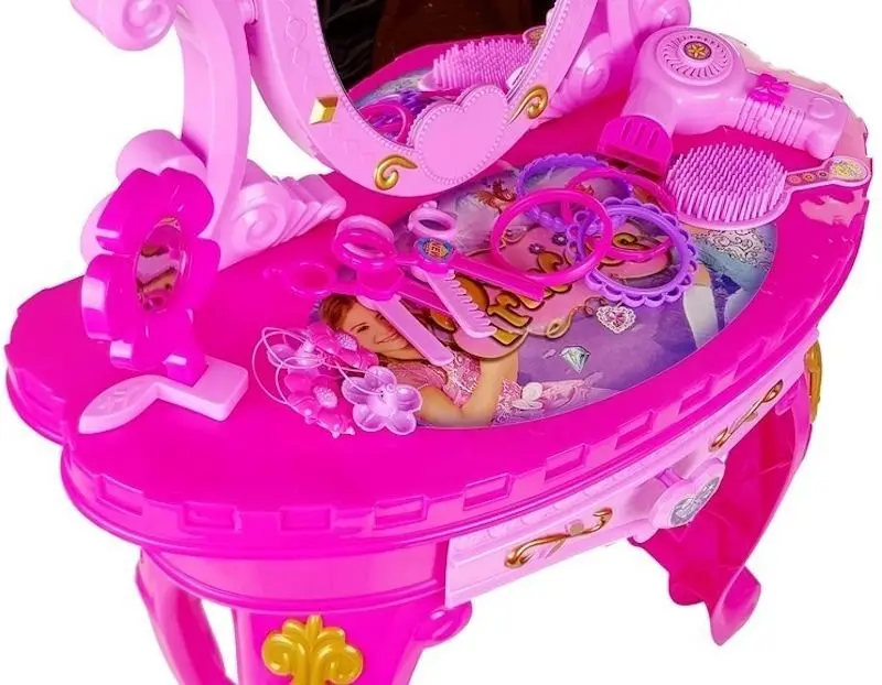 Детский туалетный столик LeanToys 4236 (Pink) - 4