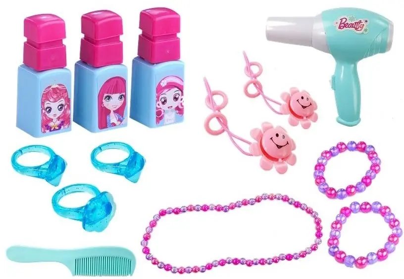 Детский туалетный столик LeanToys 5104 (Turquoise/Pink)