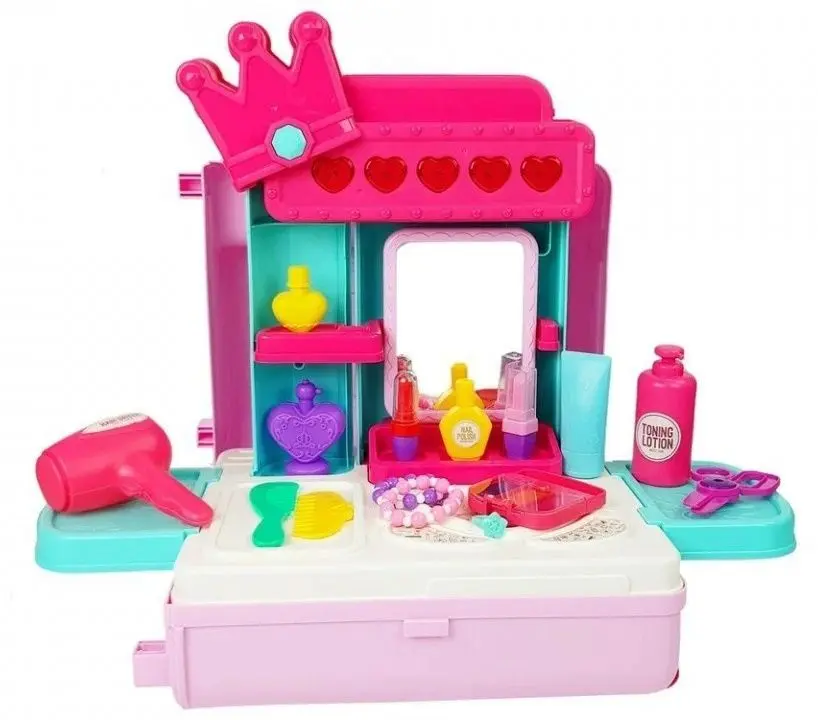 Детский туалетный столик LeanToys 8521 (Pink) - 2