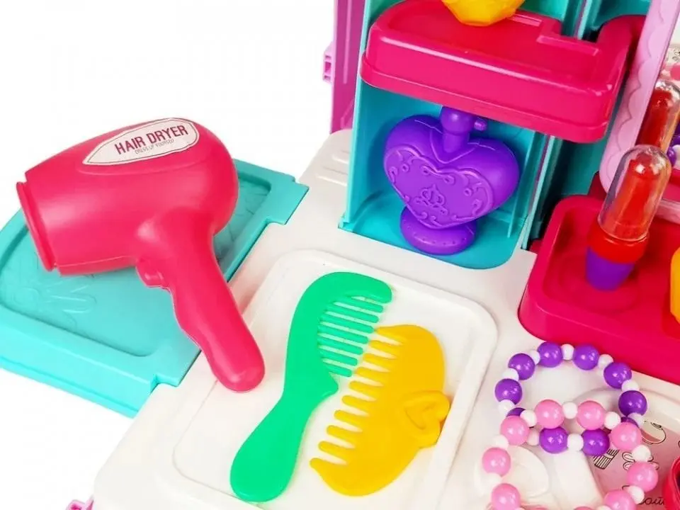 Детский туалетный столик LeanToys 8521 (Pink) - 4