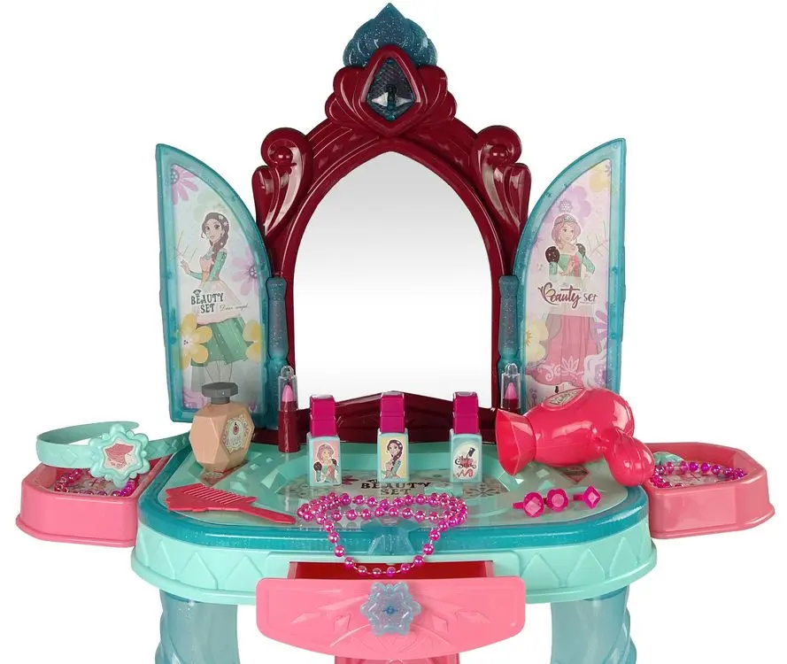 Детский туалетный столик LeanToys Beauty Angel (Pink/Blue) - 2