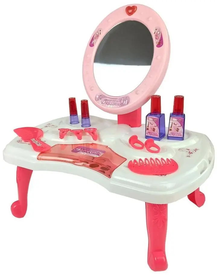 Детский туалетный столик LeanToys Beauty (Pink) - 2