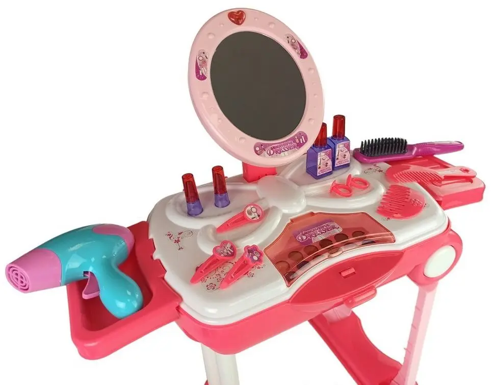 Детский туалетный столик LeanToys Beauty (Pink) - 3