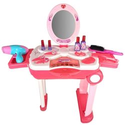 Детский туалетный столик LeanToys Beauty (Pink)