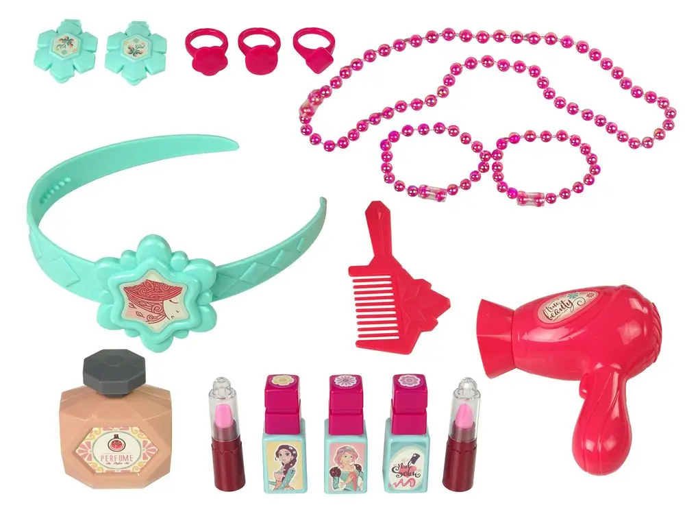 Детский туалетный столик LeanToys Beauty (Pink/Blue) - 3