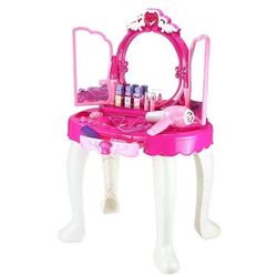 Детский туалетный столик LeanToys Glamor Mirror (Pink/White) Thumb