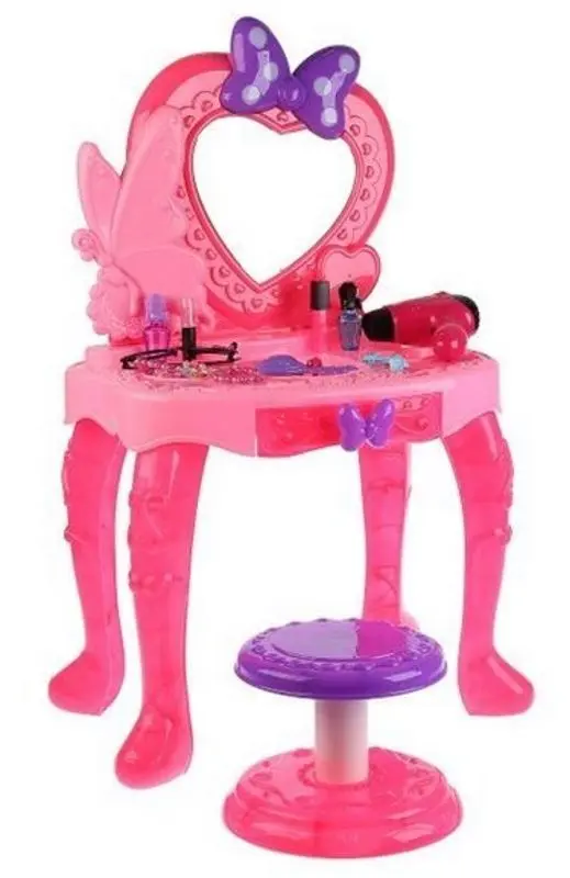 Детский туалетный столик LeanToys Little Princess 7624 (Pink) - 2