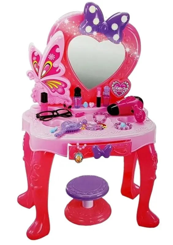 Детский туалетный столик LeanToys Little Princess 7624 (Pink)