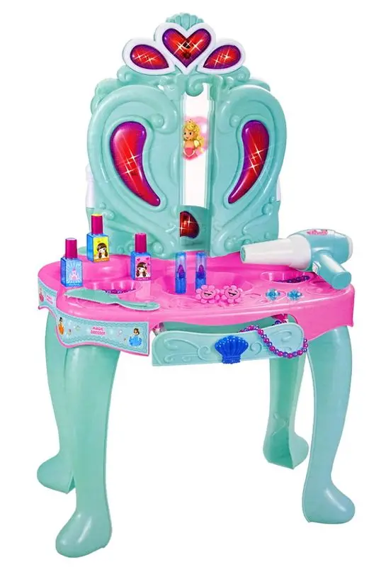 Детский туалетный столик LeanToys Magic Dressing Table 14808 (Mint/Pink) - 2