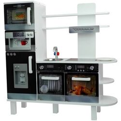 Bucatarie de joaca LeanToys 2636 (White/Black) Thumb