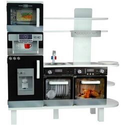 Bucatarie de joaca LeanToys 2636 (White/Black) Thumb