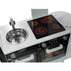 Bucatarie de joaca LeanToys 2636 (White/Black) Thumb