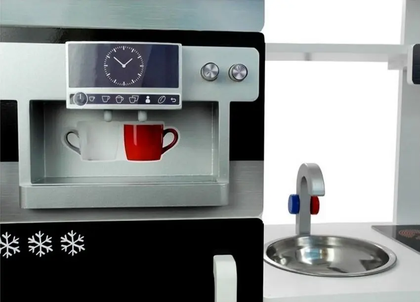 Bucatarie de joaca LeanToys 2636 (White/Black)