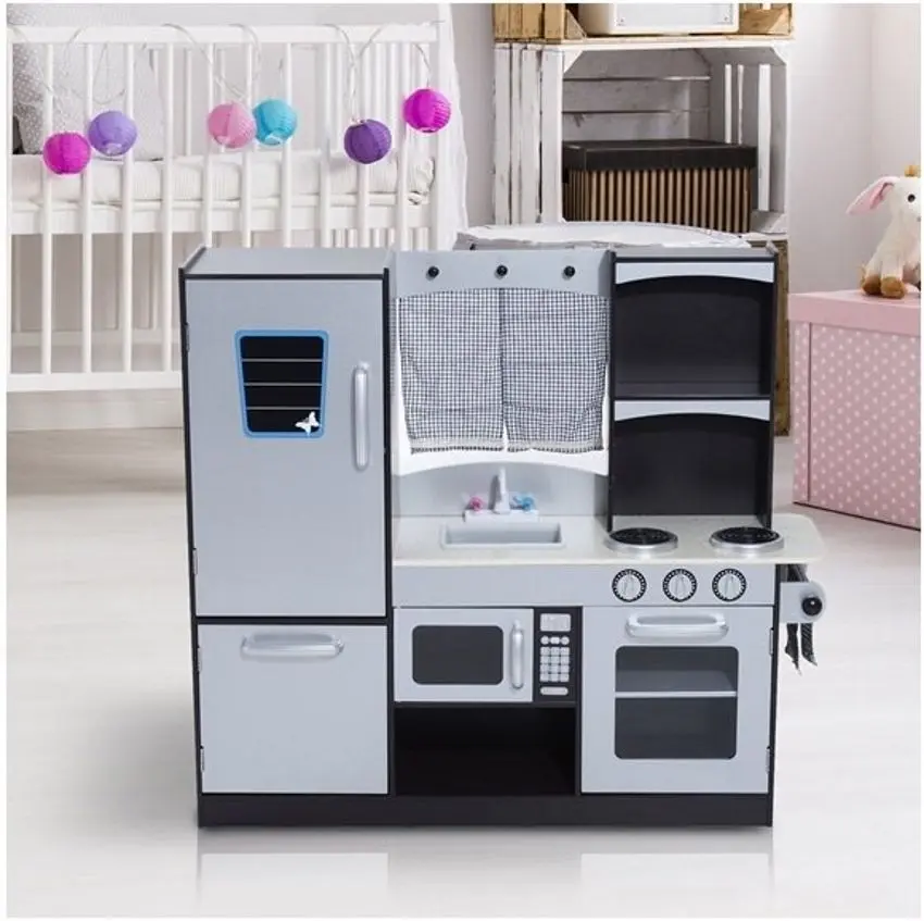Игровая кухня LeanToys 2637 (Silver/Black) - 12