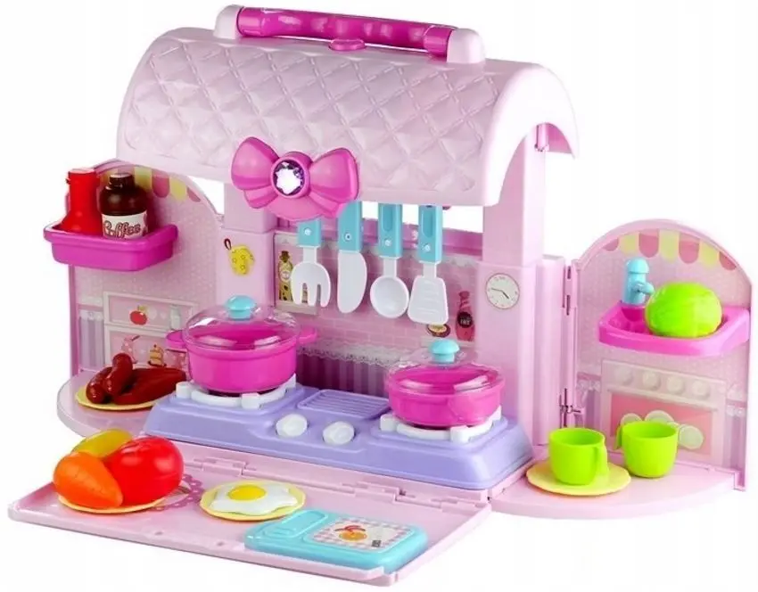 Bucatarie de joaca LeanToys 3669 (Multicolor) - 3