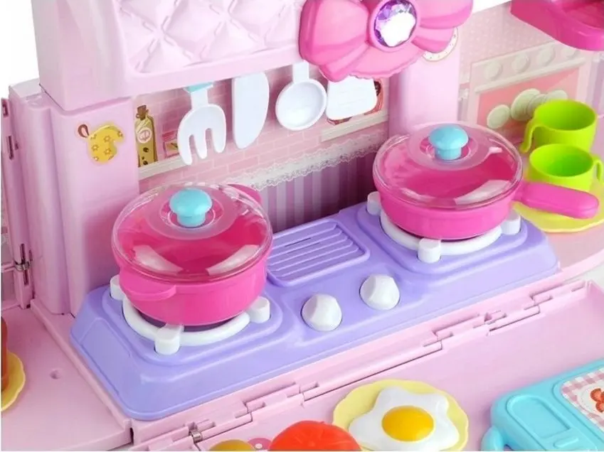 Bucatarie de joaca LeanToys 3669 (Multicolor) - 5