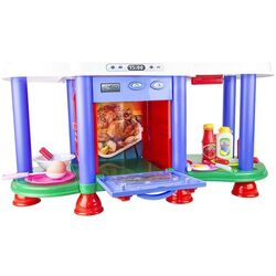 Bucatarie de joaca LeanToys 69.5x71x30 (Multicolor) Thumb