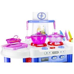 Bucatarie de joaca LeanToys 69.5x71x30 (Multicolor) Thumb