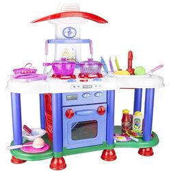 Bucatarie de joaca LeanToys 69.5x71x30 (Multicolor) Thumb