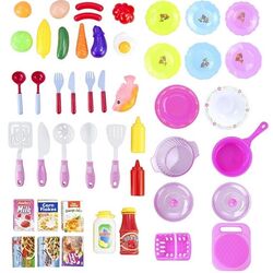 Bucatarie de joaca LeanToys 69.5x71x30 (Multicolor) Thumb