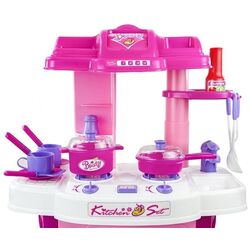 Игровая кухня LeanToys 733 (Pink/White) Thumb