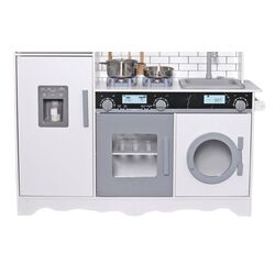 Игровая кухня LeanToys Amelia 15114 (White/Gray) Thumb
