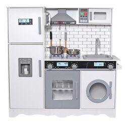 Игровая кухня LeanToys Amelia 15114 (White/Gray)