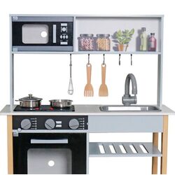 Игровая кухня LeanToys Basia 15898 (Gray) Thumb