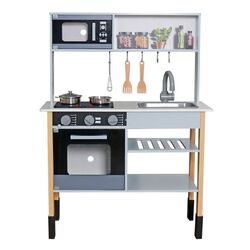 Игровая кухня LeanToys Basia 15898 (Gray)