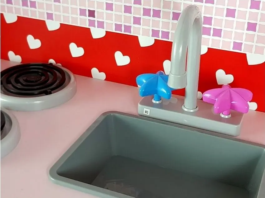 Игровая кухня LeanToys Jolie (Red/White) - 3