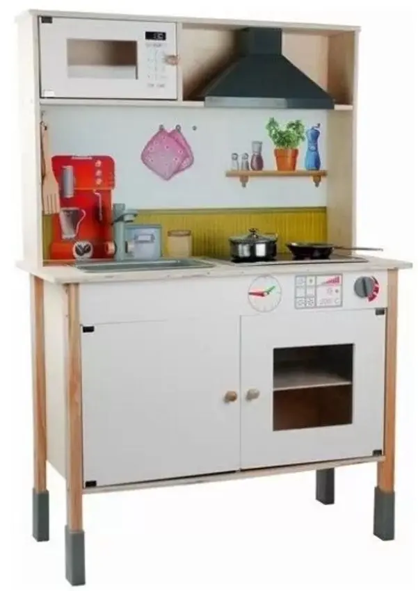 Игровая кухня LeanToys Meggie 3791 (White) - 2