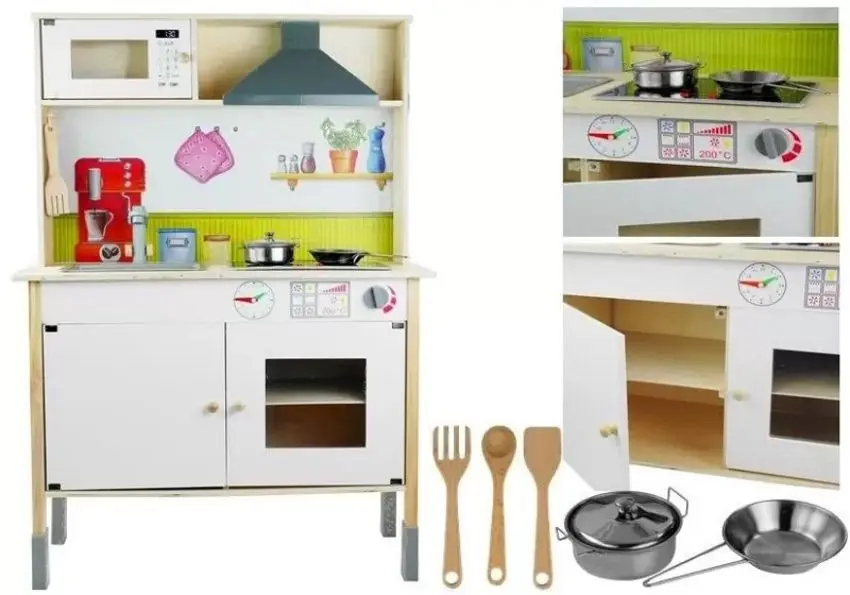Игровая кухня LeanToys Meggie 3791 (White) - 4