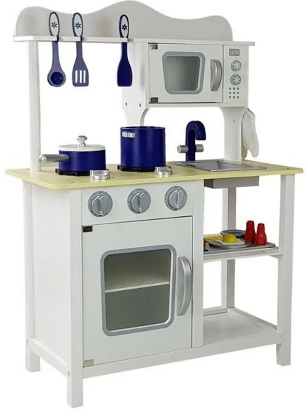Игровая кухня LeanToys Merida 7684 (White/Grey) - 2
