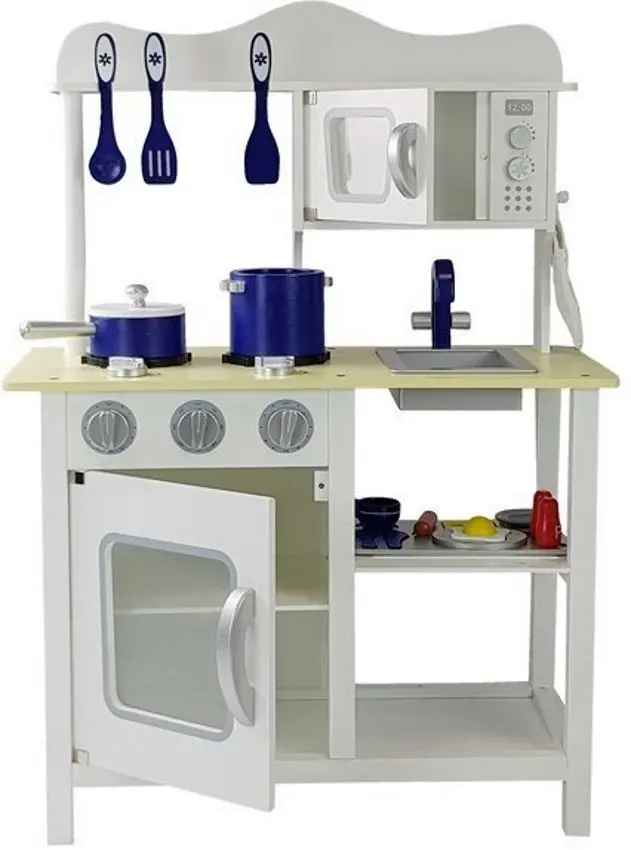 Игровая кухня LeanToys Merida 7684 (White/Grey) - 3