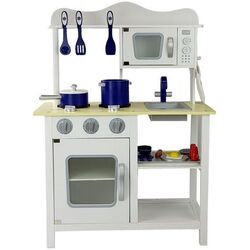 Игровая кухня LeanToys Merida 7684 (White/Grey)