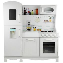 Bucatarie de joaca LeanToys Nela (White-Gray) Thumb