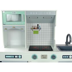 Игровая кухня LeanToys Sara (White/Mint) Thumb