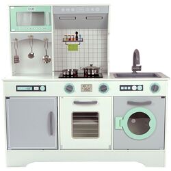 Игровая кухня LeanToys Sara (White/Mint)