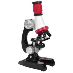 Игровой микроскоп + набор аксессуаров LeanToys 1604 (Black/Red) Thumb