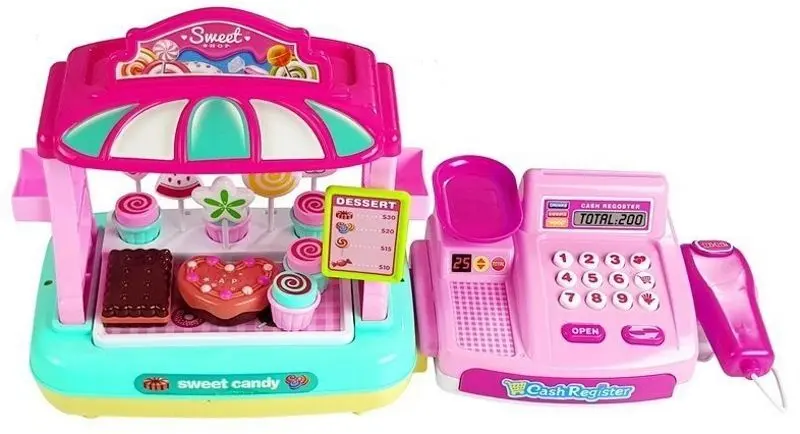 Игровой набор LeanToys Candy Shop (Pink)