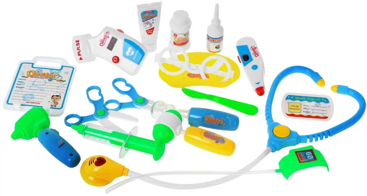 Игровой набор LeanToys ECG Doctor 660-46 (Blue/Red) - 2