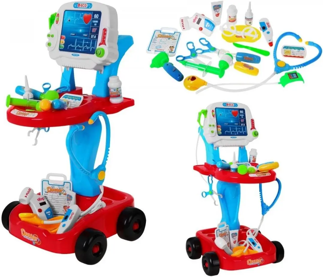 Игровой набор LeanToys ECG Doctor 660-46 (Blue/Red) - 3