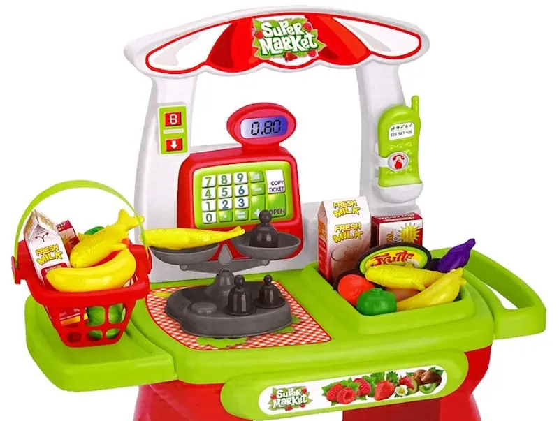 Игровой набор LeanToys Supermarket Set 12153 (Red/Green) - 2