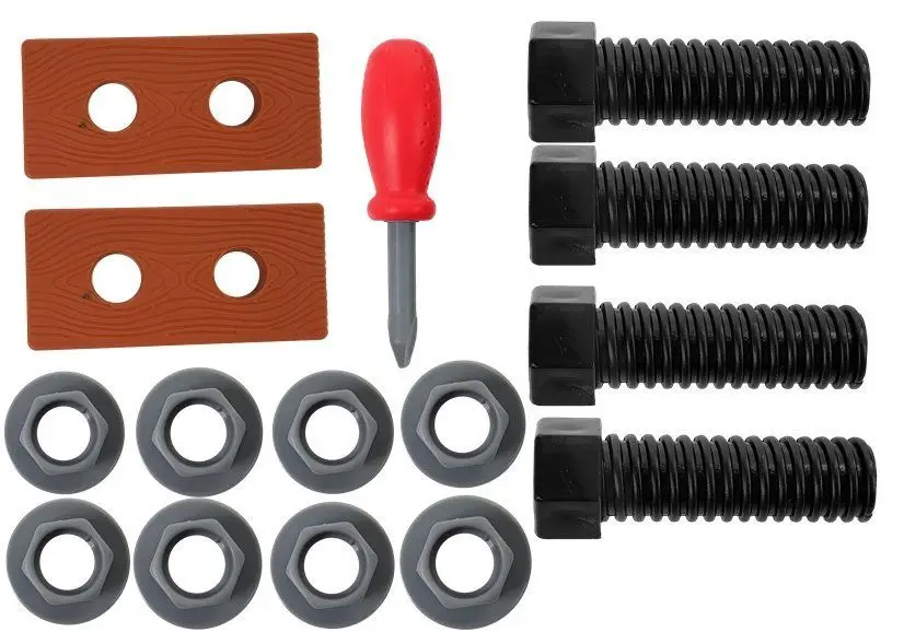 Игровой набор LeanToys Tools (White/Red) - 5