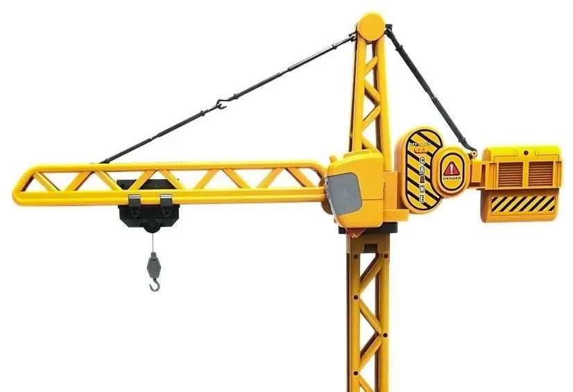 Подъемный кран на радиоуправлении LeanToys Tower Crane (Yellow) - 2