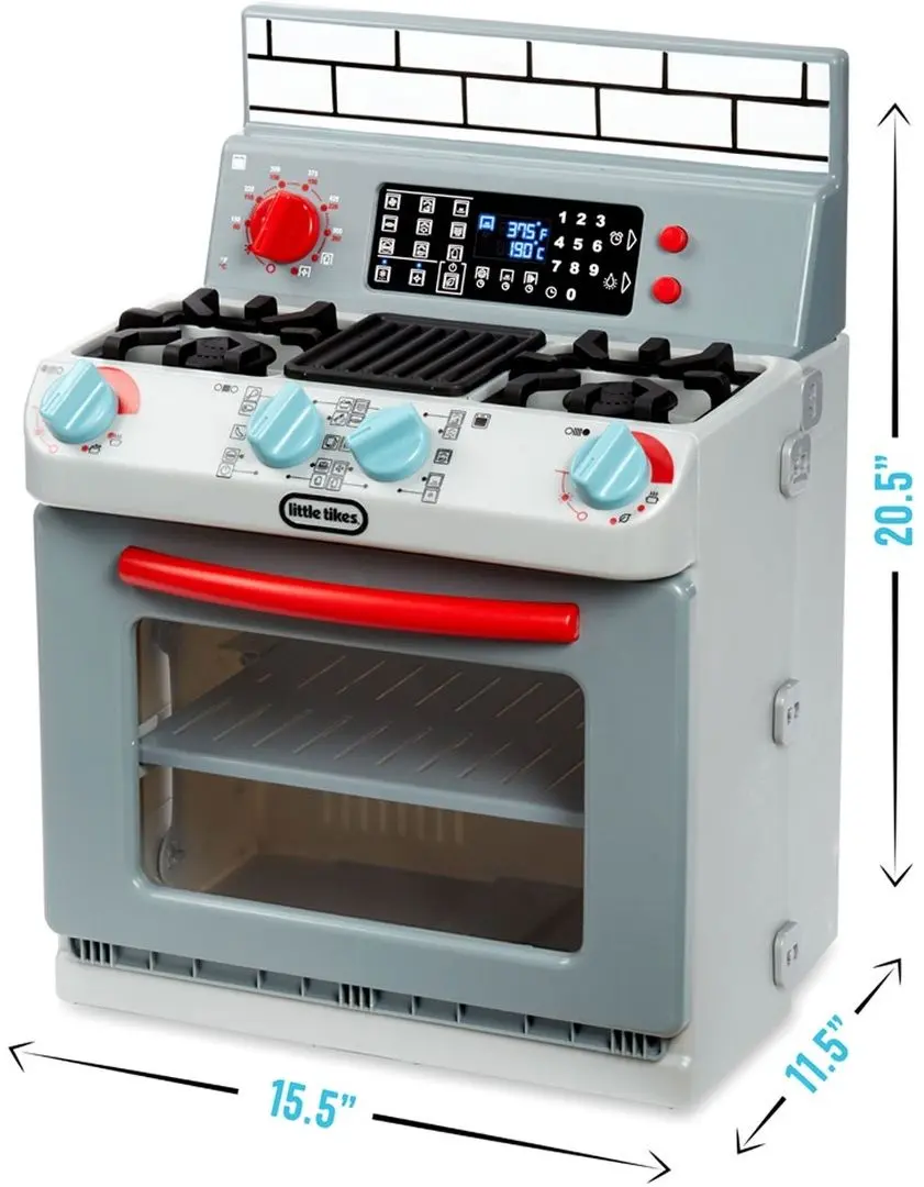 Игровая кухня Little Tikes Firs Oven 651403E7C (White/Gray) - 6