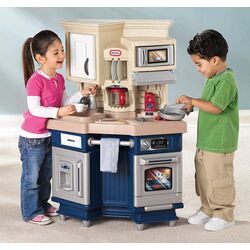 Игровая кухня Little Tikes Super Chef (Beige/Blue) Thumb