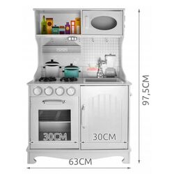 Игровая кухня Malatec 4581 (White) Thumb