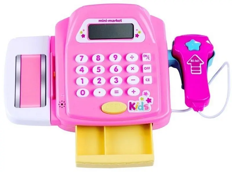 Игровой набор Malipen Cash Register (Pink)