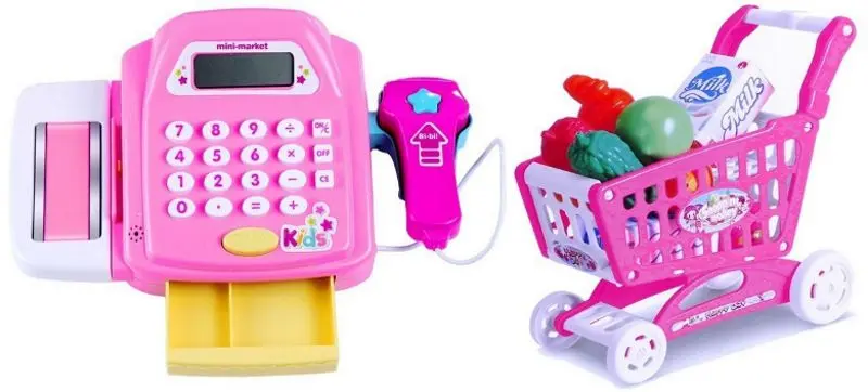 Игровой набор Malipen Cash Register (Pink)